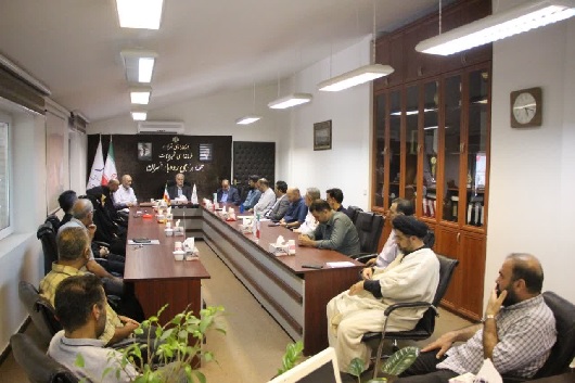 جلسه هماهنگی و برنامه‌ریزی برگزاری تجمعات شبانه در میدان امام خمینی(ره) فشم برگزار شد