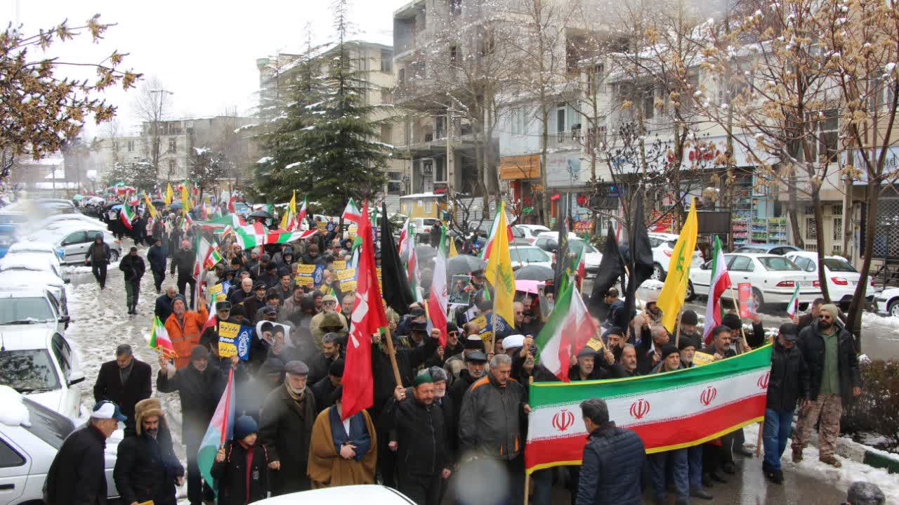 راهپیمایی سراسری روز جهانی قدس در بخش رودبارقصران